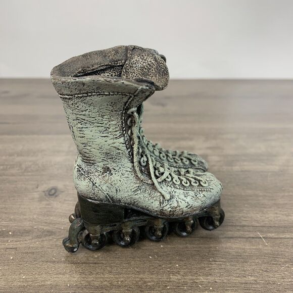 VTG Mini Roller Skate Decor Collectible Resin Figurine Display Piece Heavyduty - Picture 3 of 11